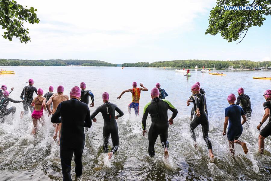 (SP)POLAND-OLSZTYN-TRIATHLON
