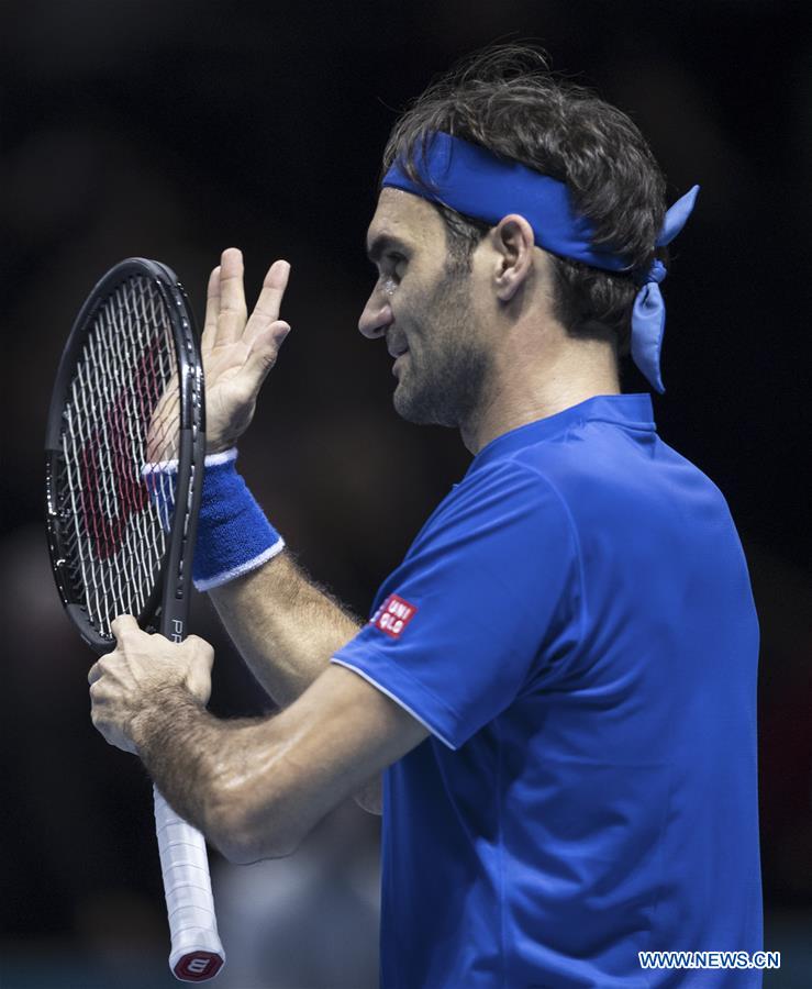 (SP)BRITAIN-LONDON-TENNIS-ATP WORLD TOUR FINALS-DAY 5