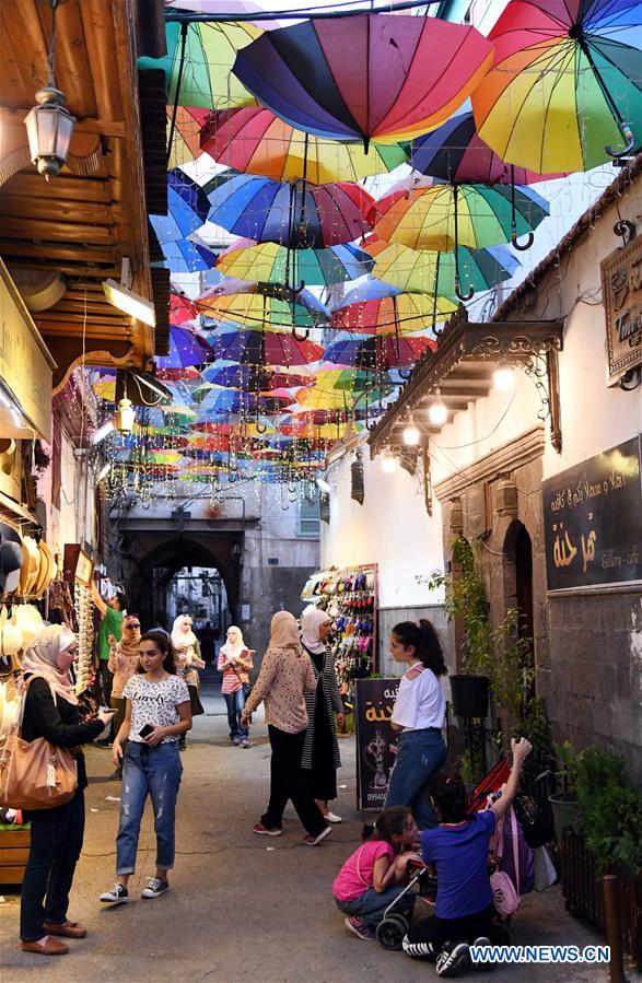 SYRIA-DAMASCUS-EID-AL-ADHA-SHOPPING