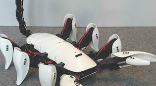猴賽雷!大學(xué)生3D打印六足蝎子機(jī)器人