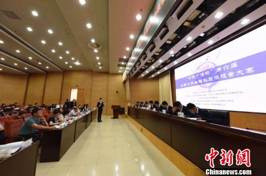 25日至27日，第六屆&ldquo;中視廣信杯&rdquo;提案中國&middot;全國大學生模擬政協提案大賽在北京舉行。本次比賽由外交學院、九三學社北京市委員會共同主辦。　孫興偉 攝
