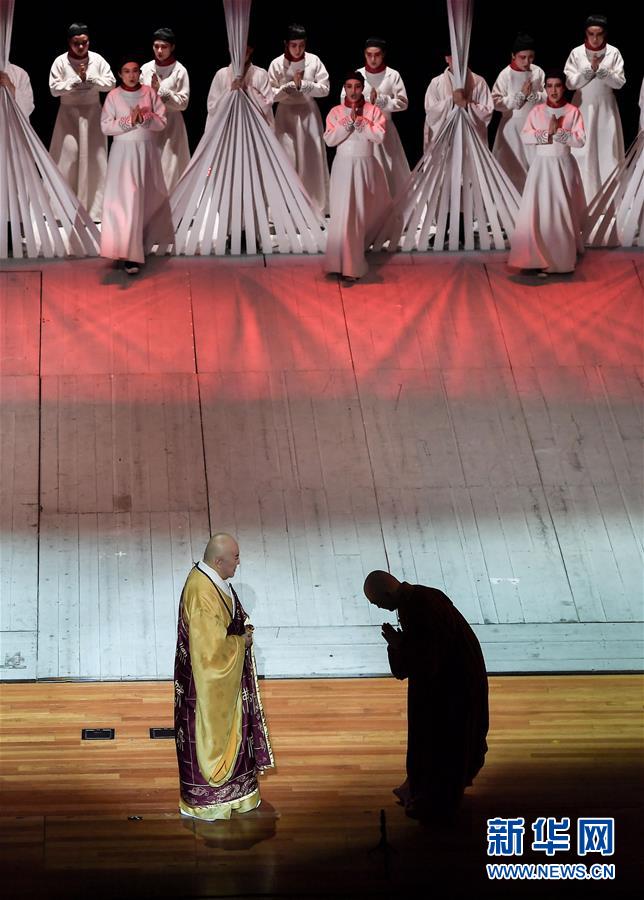 (文化)(5)史詩(shī)歌劇《鑒真東渡》在臺(tái)灣新北上演 (文化)(5)史詩(shī)歌劇《鑒真東渡》在臺(tái)灣新北上演