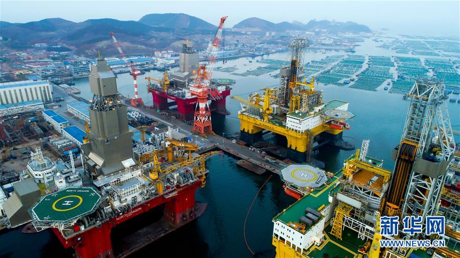 （百城百縣百企調研行&middot;圖文互動）（2）&ldquo;藍鯨1號&rdquo;從這里駛出&mdash;&mdash;山東煙臺崛起制造業高地