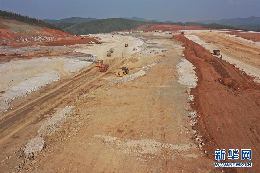 （圖文互動）（1）防疫復工齊抓 力促早日通航&mdash;&mdash;湖南郴州北湖機場建設復工側記