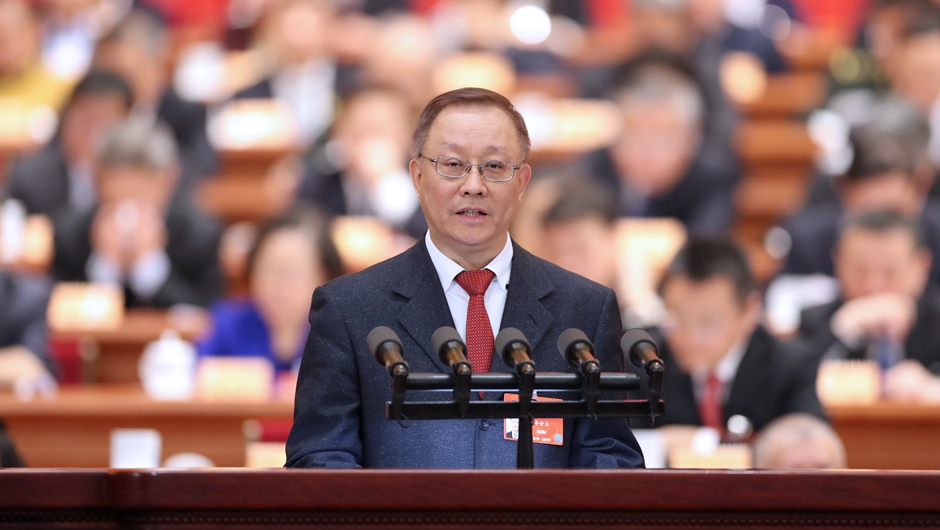 李世杰委員代表民建中央作大會發言