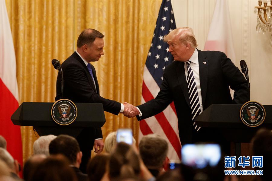 (國際)(1)特朗普稱會“認真考慮”在波蘭設立美軍永久基地的提議