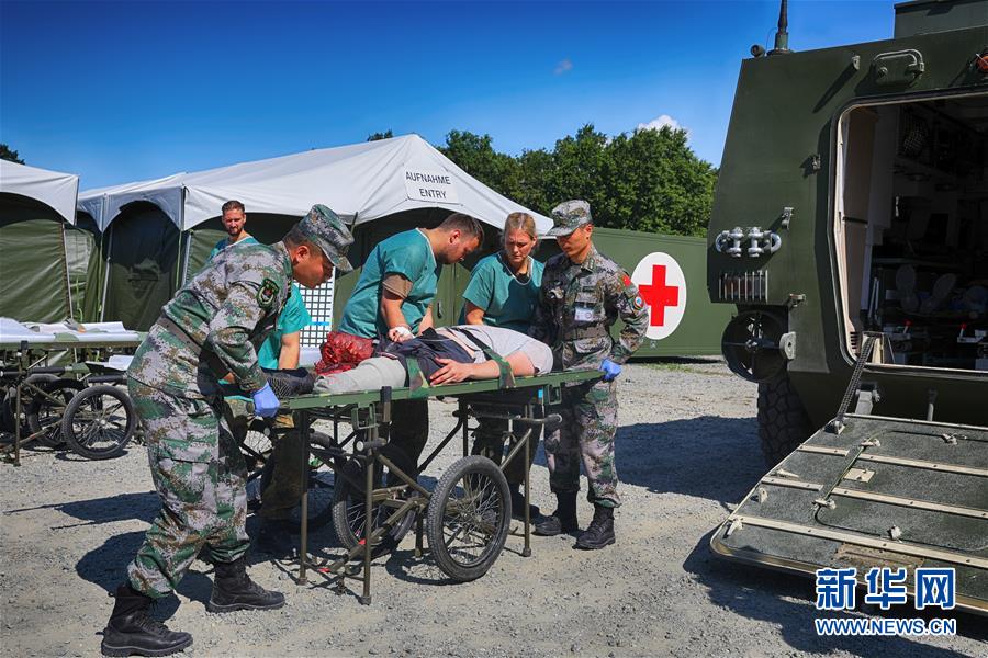 （國際&middot;圖文互動）（6）&ldquo;共同的理念，讓合作更深入更順暢&rdquo;&mdash;&mdash;走進中德&ldquo;聯合救援-2019&rdquo;衛勤實兵聯合演習德方野戰二級醫院