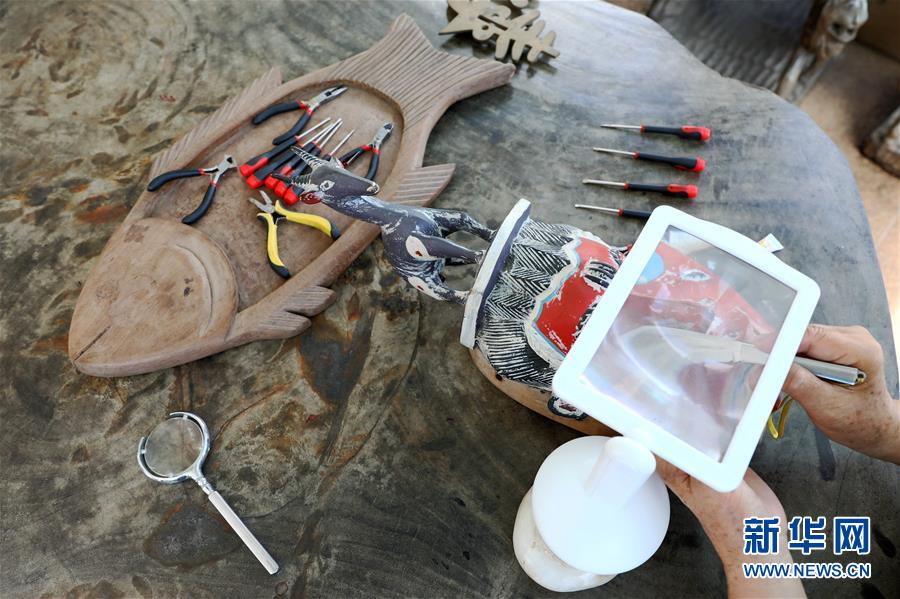 （國際&middot;圖文互動）（6）通訊：收藏&ldquo;非洲之美&rdquo;的中國人&mdash;&mdash;訪幾內亞灣非洲國際藝術博物館館長謝燕申