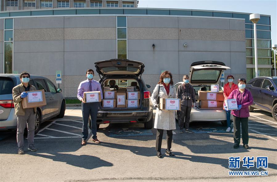 (國際疫情·圖文互動(dòng))(1)通訊:你們的支持溫暖人心——記在美華人向當(dāng)?shù)蒯t(yī)護(hù)人員捐助防疫物資