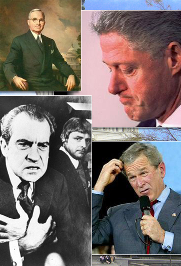 遭遇&ldquo;第二任期魔咒&rdquo;的美國總統們